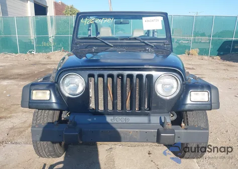 2004 Jeep Wrangler Se from USA, damaged, VIN 1J4FA29144P797861